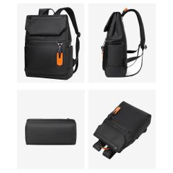 KBW652 Men Casual Office Business Shoulder Bag Large-capacity Computer Backpack Fashion College Students Schoolbag Print Logo