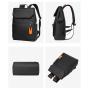 KBW652 Men Casual Office Business Shoulder Bag Large-capacity Computer Backpack Fashion College Students Schoolbag Print Logo