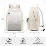 LOVEVOOK Small Casual Backpack for Girls Brand Designer Cute Fashion PU Satchel School Bookbag Leather Backpack Purse for Women