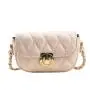 2024 new small fragrant style shoulder bag simple texture women's luxury design women's bag