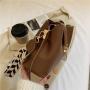 Custom Logo Pu Leather Hand Bags Fashion Crossbody Shoulder Handbag For Ladies