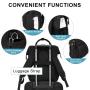 2022 Women Men Travel Backpacks 14 15.6 17 Inch Business Bag with USB Charging Port College School Bags mens Laptop Backpacks