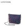Lovevook Realer hot selling good quality square crossbody bag waist bag reflection bag
