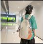 ZF165 New Schoolbag Female Junior High School Students Shoulder Bag Male Computer Backpack Polyester Breathable Waterproof