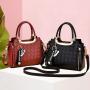 2023 Customized Logo Sacoche Handbags Wholesale With Cute Pendant Sling Bag Hand Bag For Women