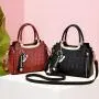 2023 Customized Logo Sacoche Handbags Wholesale With Cute Pendant Sling Bag Hand Bag For Women
