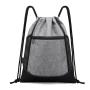 Gelory Waterproof Drawstring String Bag Shoulder Rucksack Sport Gym Storage Drawstring Backpack Bag With Side Pocket