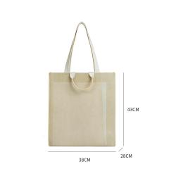 Trendy Fashion Woven Women Tote Bags Large Casual  High Quality Knit Custom Logo Ladies Handbags And Purse