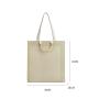Trendy Fashion Woven Women Tote Bags Large Casual  High Quality Knit Custom Logo Ladies Handbags And Purse