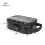 Journey Smoking Bag for Smoker Travel Storage Case Pouch with Code Lock Small Pipe Bag with Carbon Lined