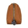 Simple Fashion Travel Solid Color Womens Canvas Cosmetic Bag Travel Toiletry Bags Organizer