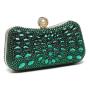 2024 new colorful rhinestone banquet bag evening dress wedding party bag ladies shoulder clutch evening bags