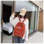 KBW346 Hot Corduroy Shoulder Bag Female High Quality Large-capacity Campus Backpack High School College Students Class Schoolbag