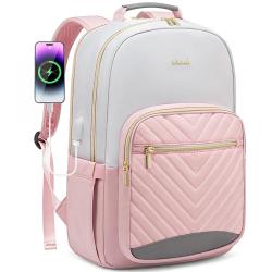 LOVEVOOK 17 In 2024 NEW Backpack For Travelling School Business Anti-theft Laptop Back pack Carry On Work Bag for Teacher Nurse