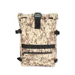 Camouflage Roll Top Backpack Odorless Backpack Smoking Carbon Filter Odorless Smell Proof Fanny Bag With Lock