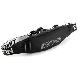 ZR512 Newest Fashion Travel Waist Bag Elastic Woven Oxford Zipper Reflective Bag Outdoor Running Anti Water Phone Storage Bag