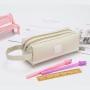 Large Capacity Pencil Case With Handle Creative Double-Layer Pencil Case Custom Logo Multifunctional Pencil Bag