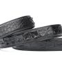 Cinturones De Cuero Genuinos Custom Luxury Brand Genuine Crocodile Leather Casual Dress Ratchet Belt For Man Mens Belts