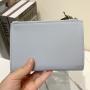 Customized women leather wallet rfid blocking card holder wallet leather zipper wallet for women