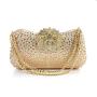 Wholesale fancy silver rhinestones clutch purses pochette femme sac de soiree beaded rhinestone evening clutch bags for women