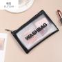 Novation Travel Wash Zipper Toiletry Pouch Set Pvc Makeup Organizer Cosmetic Bags Cases Transparent Customize Clear Waterproof