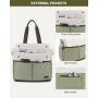 LOVEVOOK 15.6 In Laptop Tote Bag Large Capacity Work Bags fashion tote bag for women