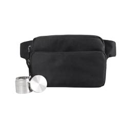 waist Acceptable Polyester Carbon Lined Funny Luggage Bag 100% Anti-Odor Fanny Pack Waterproof Funny Bags