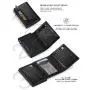 Hot Selling Slim Minimalist Aluminum Front Pocket Wallet with RFID Blocking Pop Up Case and Credit Card Wallet