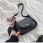 Versatile High-Sense Women's Summer Dress Cross-Body Shoulder Bag Custom Portable Button New Fashionable Square Small Sling bag
