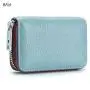 Custom fashion women coin purse leather mini wallet rfid blocking leather coin purse wallet for women