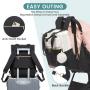 Wholesale LOVEVOOK multifunctional mommy bag with Insulated Pockets & Pacifier Case Large Travel Diaper Baby Bag Backpack