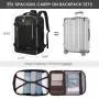 LOVEVOOK 17.3 in Laptop Travel Backpack Carry On Bags Outdoor School Business Backpacks with 3 Packing Cubes 35L Luggage Bag