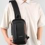 ZX066 Outdoor Cross-body Men Chest Bags Nylon Crossbody Bags Small Casual Personality Messenger Shoulder Bag For Men