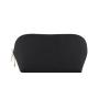 Eco friendly soft PU leather vegan make up bags small cosmetic bag with compartments