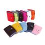 HR377 Wholesale Creative Card Bags PU Leather Card Sets Multiple Card Slot Gifts Purse Double Sided Insertion Customizable Logo