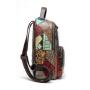 2020 Hot Selling Women's Genuine Embossed Leather School Laptop BackPack