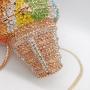 Handbag hand rhinestone ice cream clutch crystal purse evening bags