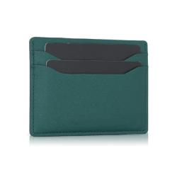 Personalized Pocket Bifold Wallets Sublimation Vegan PU Leather Wallet Credit Card HolderLeather Mini Business Card Holder