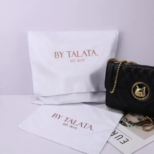 Custom Rose Gold Velvet Fabric Envelope Pouch For Handbag Luxury Gift Jewelry Packing Envelope Velvet Dust Bag