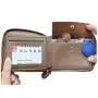 XL025  Men Wallet Luxury Classic Short Zip Style Card Holder Wallet For Men French Style Anti Water Business Person Purse
