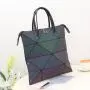 LOVEVOOK Women Handbags Luxury Shoulder Bag Designer 2020 Foldable Totes Luminous Bag with Top-handle Large Capacity Geometric