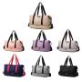 HR718 Hot Selling Men Bag Travel Messenger Horizontal Version Cover Simple Shoulder Crossbody Sport Bag Oxford Printed Logo Bag