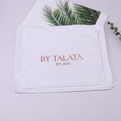 Custom Rose Gold Velvet Fabric Envelope Pouch For Handbag Luxury Gift Jewelry Packing Envelope Velvet Dust Bag