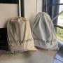 Wholesale Eco Muslin Cotton Linen Gift Packaging Pouch Customized Organic Cotton Drawstring Bag