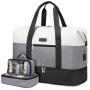 LOVEVOOK 30L Large Custom OEM Adjustable Gym Bag Travel Outdoor Overnight Weekender Duffel Bag with Shoes Compartment for women