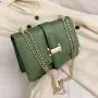 2023 New Design Fashion Small Handbags Chain Shoulder Wide Strap Pu Leather Crossbody Messenger Bags Wholesale Women Handbags