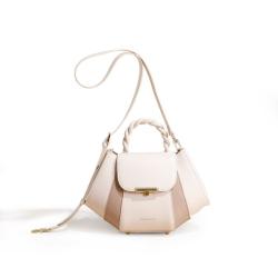 Genuine Leather Woman Fashion Bag Dumpling Type Custom Designer Handbag Color Matching Shoulder Crossbody Bag