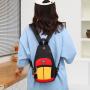 New Fashion Waterproof Chest Bag Men Women Messenger Bags Custom Logo Crossbody Bag With Headphone Hole