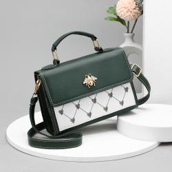 New design women's handbag pu leather 2024 new fashion women's crossbody bags small shoulder square bag