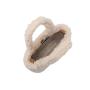 2024 Custom Logo Faux Fur Bucket Bag Handbag For Women Ladies Mini Sherpa Purse